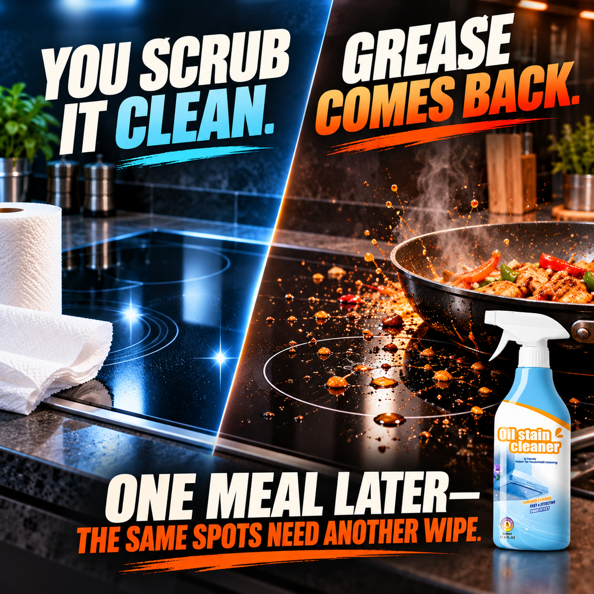Clean the Grease. Change the Next Cleanup.