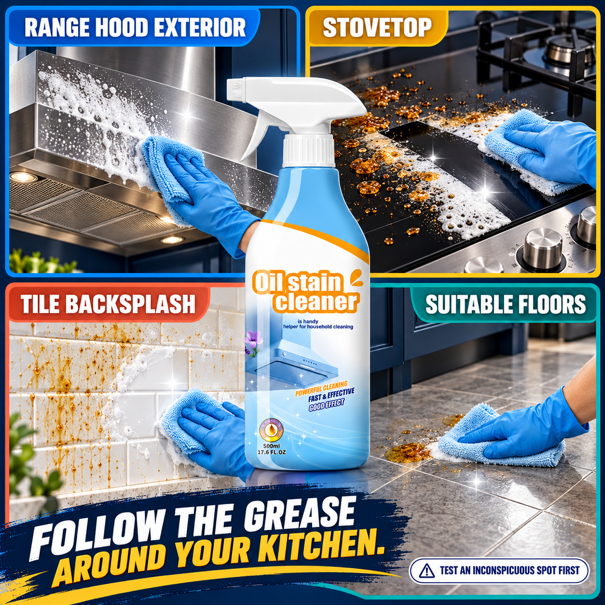 Clean the Grease. Change the Next Cleanup.
